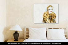 Load image into Gallery viewer, Gallery Wrapped Canvas, Abstract Watercolor Woman Portrait