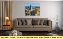 Load image into Gallery viewer, Gallery Wrapped Canvas, Aerial Of Modern Buildings In Downtown Houston