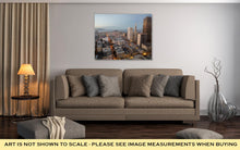 Load image into Gallery viewer, Gallery Wrapped Canvas, Aerial Views City Skyline San Francisco Bay From Downtown Dusk