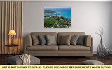 Load image into Gallery viewer, Gallery Wrapped Canvas, Aerial View Island St Thomas Usvi Charlotte Amalie Cruise Bay