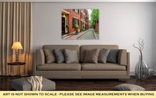 Load image into Gallery viewer, Gallery Wrapped Canvas, Acorn Street Beacon Hill Cobblestone Boston In Massachusetts USA