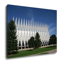 Load image into Gallery viewer, Gallery Wrapped Canvas, Air Force Academy Chapel Colorado Springs