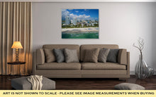 Load image into Gallery viewer, Gallery Wrapped Canvas, Aerial Miami Beach Drone Photo Taken Over Ocean