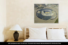 Load image into Gallery viewer, Gallery Wrapped Canvas, Aerial View Of Qualcomm Stadium San Diego