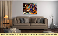 Load image into Gallery viewer, Gallery Wrapped Canvas, Abstract Painting On Subject Of Music And Rhythm