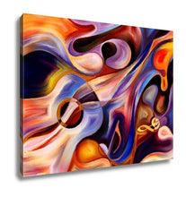 Load image into Gallery viewer, Gallery Wrapped Canvas, Abstract Painting On Subject Of Music And Rhythm
