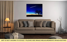 Load image into Gallery viewer, Gallery Wrapped Canvas, A Shooting Star Going Across The Starry Night