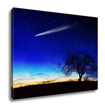 Load image into Gallery viewer, Gallery Wrapped Canvas, A Shooting Star Going Across The Starry Night