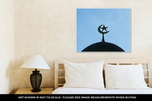 Load image into Gallery viewer, Gallery Wrapped Canvas, A Silhouette Of A Mosque In Thailand