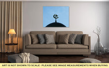 Load image into Gallery viewer, Gallery Wrapped Canvas, A Silhouette Of A Mosque In Thailand