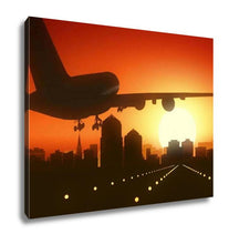 Load image into Gallery viewer, Gallery Wrapped Canvas, Albuquerque New Mexico USA America Skyline Sunrise Landing