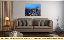 Load image into Gallery viewer, Gallery Wrapped Canvas, Aerial View Of Boston At Dusk