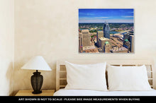 Load image into Gallery viewer, Gallery Wrapped Canvas, Aerial View Of Cincinnati Ohio Looking Toward Kentucky