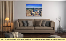 Load image into Gallery viewer, Gallery Wrapped Canvas, Aerial View Of Cincinnati Ohio Looking Toward Kentucky