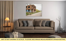 Load image into Gallery viewer, Gallery Wrapped Canvas, Abandoned Building Dilapidated Real Estate Detroit Michigan