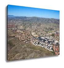 Load image into Gallery viewer, Gallery Wrapped Canvas, Aerial View Of South Mountain From Over Ahwatukee Looking To The West