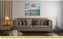 Load image into Gallery viewer, Gallery Wrapped Canvas, Aerial View Of San Francisco Golden Gate Bridge From Helicopter