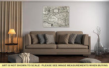 Load image into Gallery viewer, Gallery Wrapped Canvas, Sicily Old Map With Syracuse Detail