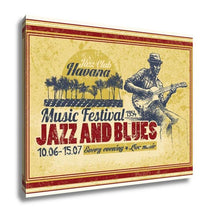 Load image into Gallery viewer, Gallery Wrapped Canvas, Jazz And Blues Musician