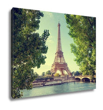 Load image into Gallery viewer, Gallery Wrapped Canvas, Eiffel Tower Paris France