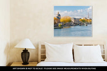 Load image into Gallery viewer, Gallery Wrapped Canvas, The Seine In Paris