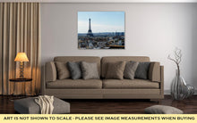 Load image into Gallery viewer, Gallery Wrapped Canvas, Color Dslr Stock Image Of Eiffel Tower Paris France With The Capital Cityscape