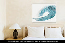 Load image into Gallery viewer, Gallery Wrapped Canvas, Illustration Mosaic Of Wave With Foam