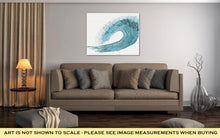 Load image into Gallery viewer, Gallery Wrapped Canvas, Illustration Mosaic Of Wave With Foam