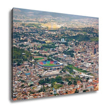 Load image into Gallery viewer, Gallery Wrapped Canvas, Tegucigalpa Honduras Aerial View