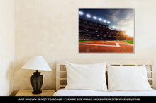 Load image into Gallery viewer, Gallery Wrapped Canvas, Professional Baseball Grand Arena In Sunlight