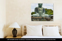 Load image into Gallery viewer, Gallery Wrapped Canvas, The Great Buddha Of Kamakura In Kotokuin Temple Kanagawa Japan With A Height Of