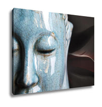 Load image into Gallery viewer, Gallery Wrapped Canvas, Buddha Close Up Portrait
