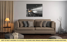 Load image into Gallery viewer, Gallery Wrapped Canvas, Traditional Budapest Old Tram City Center Budapest Black White