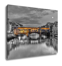 Load image into Gallery viewer, Gallery Wrapped Canvas, Ponte Vecchio By Day Florence Or Firenze Italia
