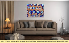 Load image into Gallery viewer, Gallery Wrapped Canvas, Group Of Traditional Turkish Amulet Evil Eye The Blue Eye Also Known As Nazar