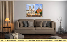 Load image into Gallery viewer, Gallery Wrapped Canvas, Spanish Steps Rome Italy