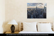 Load image into Gallery viewer, Gallery Wrapped Canvas, New York City Skyline At Dusk