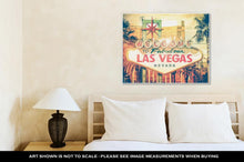 Load image into Gallery viewer, Gallery Wrapped Canvas, Vintage Las Vegas Photo