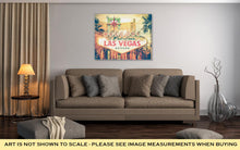 Load image into Gallery viewer, Gallery Wrapped Canvas, Vintage Las Vegas Photo