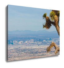 Load image into Gallery viewer, Gallery Wrapped Canvas, Joshutree And Las Vegas Strip