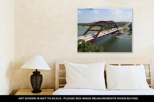 Gallery Wrapped Canvas, Austin 360 Bridge