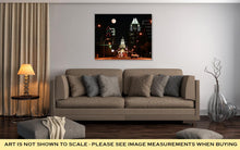 Load image into Gallery viewer, Gallery Wrapped Canvas, State Capitol Building At Night In Downtown Austin Texas