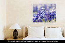 Load image into Gallery viewer, Gallery Wrapped Canvas, Austin Texas Wildflower Closeup Bluebonnets In Spring