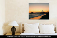 Load image into Gallery viewer, Gallery Wrapped Canvas, Santmonicpier On Beach In Los Angeles
