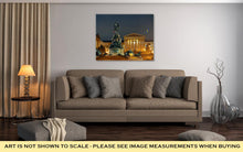 Load image into Gallery viewer, Gallery Wrapped Canvas, Philadelphiart Museum At Night As Famous City Attractions
