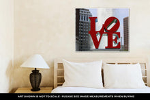 Load image into Gallery viewer, Gallery Wrapped Canvas, Love Park Philadelphia