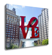 Load image into Gallery viewer, Gallery Wrapped Canvas, Love Plaza