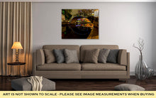 Load image into Gallery viewer, Gallery Wrapped Canvas, Night Time Scenic Views Riverwalk Christmas Lights On Rainy Day
