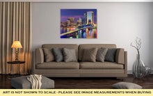 Load image into Gallery viewer, Gallery Wrapped Canvas, Jacksonville Floridusdowntown City Skyline