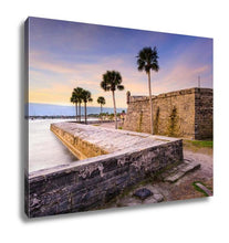 Load image into Gallery viewer, Gallery Wrapped Canvas, Jacksonville St Augustine Floridat Castillo De San Marcos